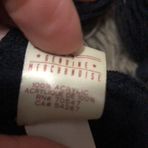 Youth Milwaukee Brewers Winter Hat-Navy-Ear Flap Style with Tassels-GUC-Acrylic - Picture 9 of 10